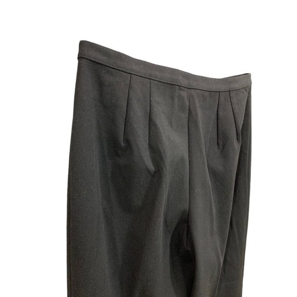 Size 14P Talbots Petites Women's Black Dress Pants Slacks 1990s Vintage - Picture 7 of 9